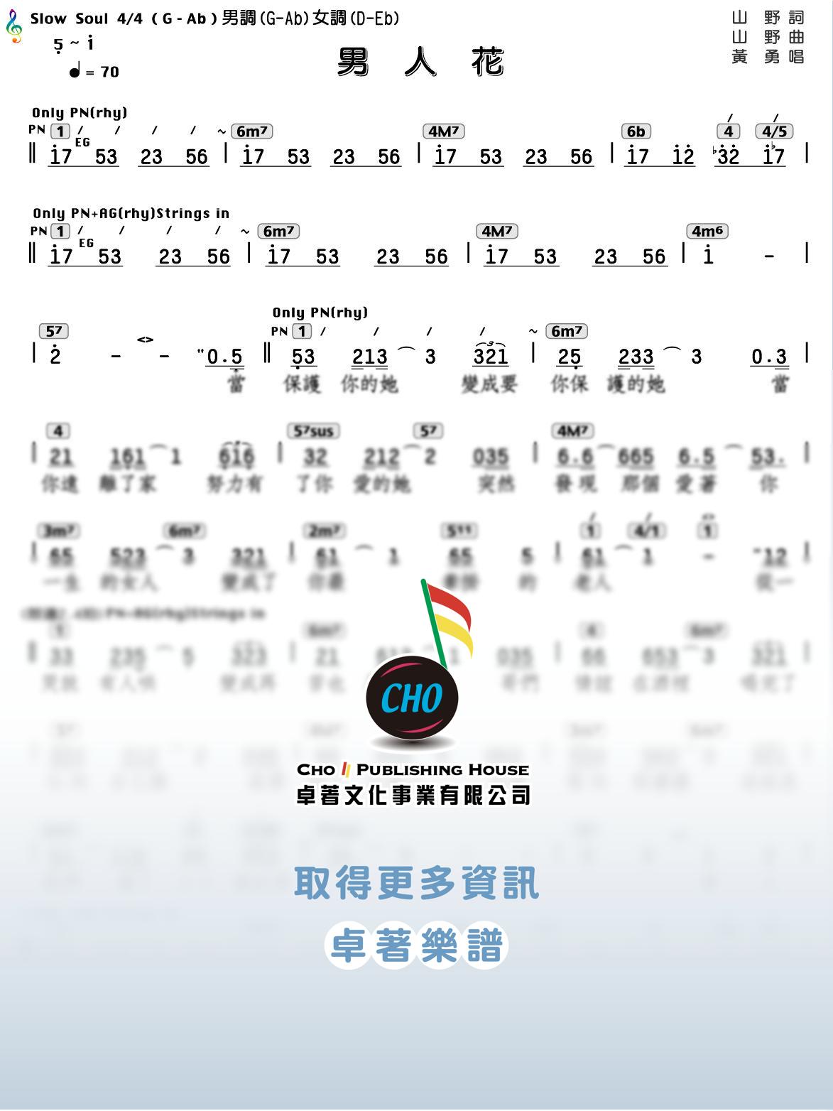 男人花